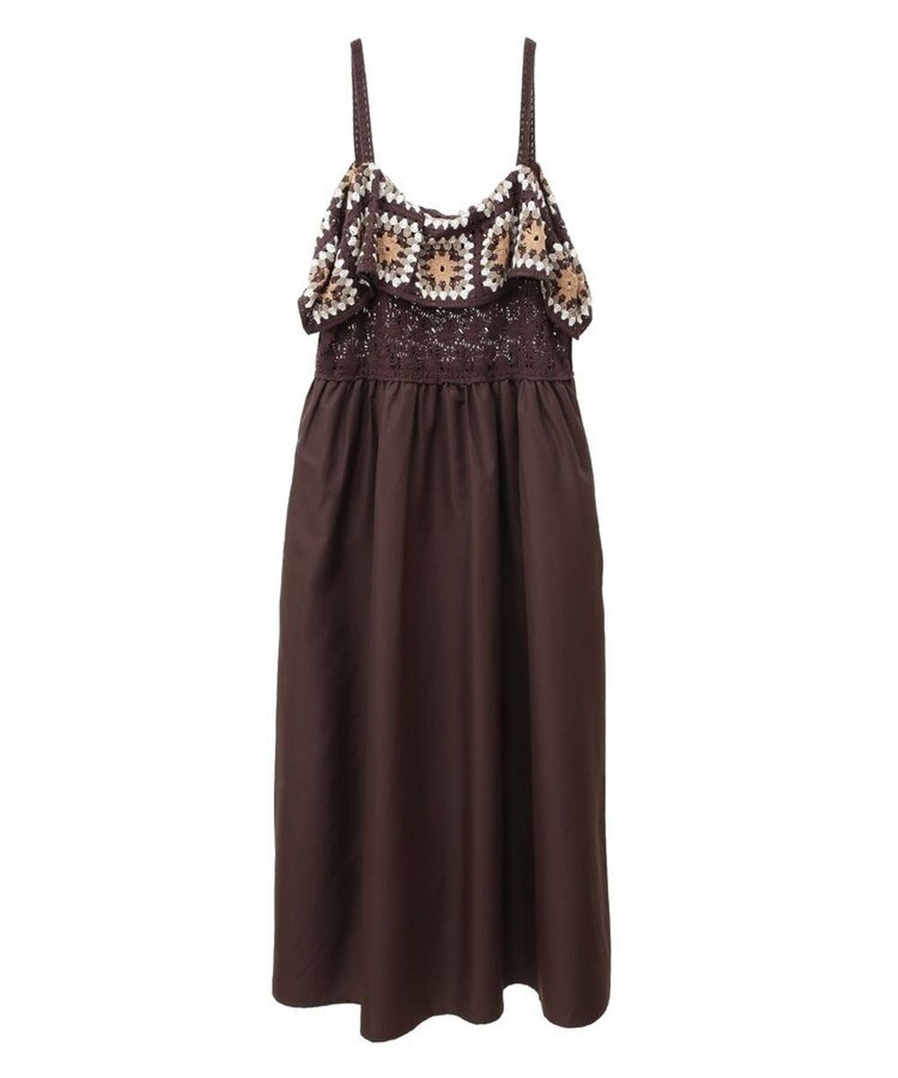 Green Parks ・ＳＵＧＡＲ　ＳＰＯＯＮ　クロシェキリカエワンピース 