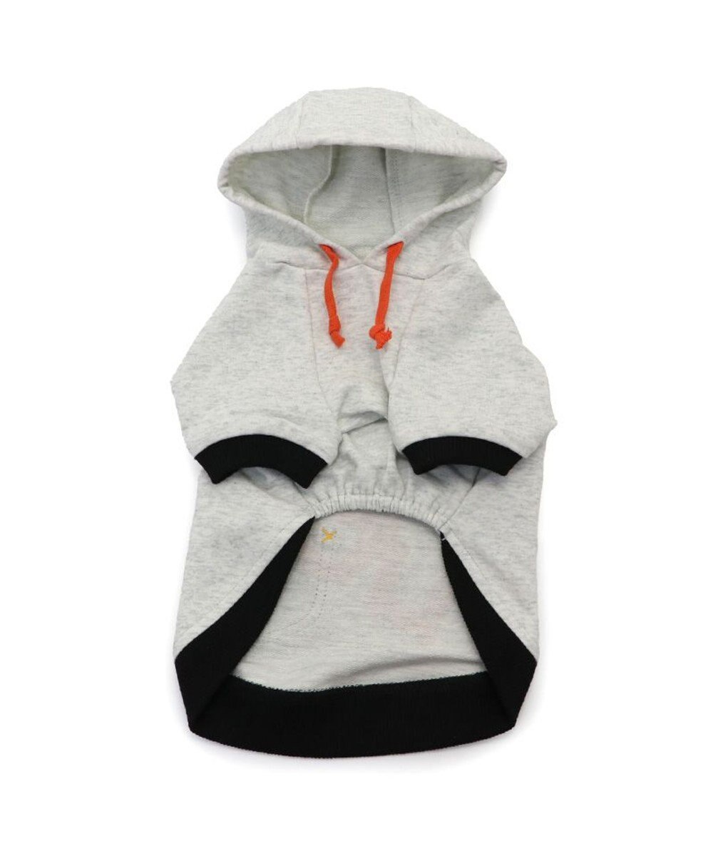 PET PARADISE Lee ビッグ ロゴ パーカー 《グレー》 小型犬 