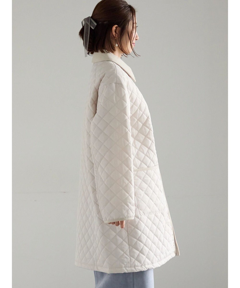 Te chichi キルティングミドルコート 