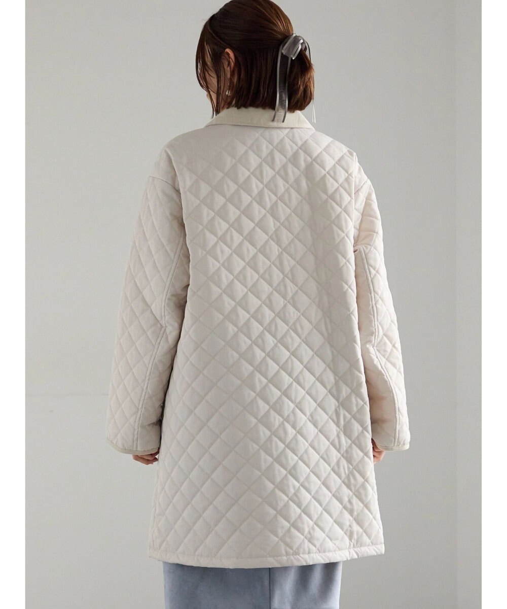 Te chichi キルティングミドルコート 