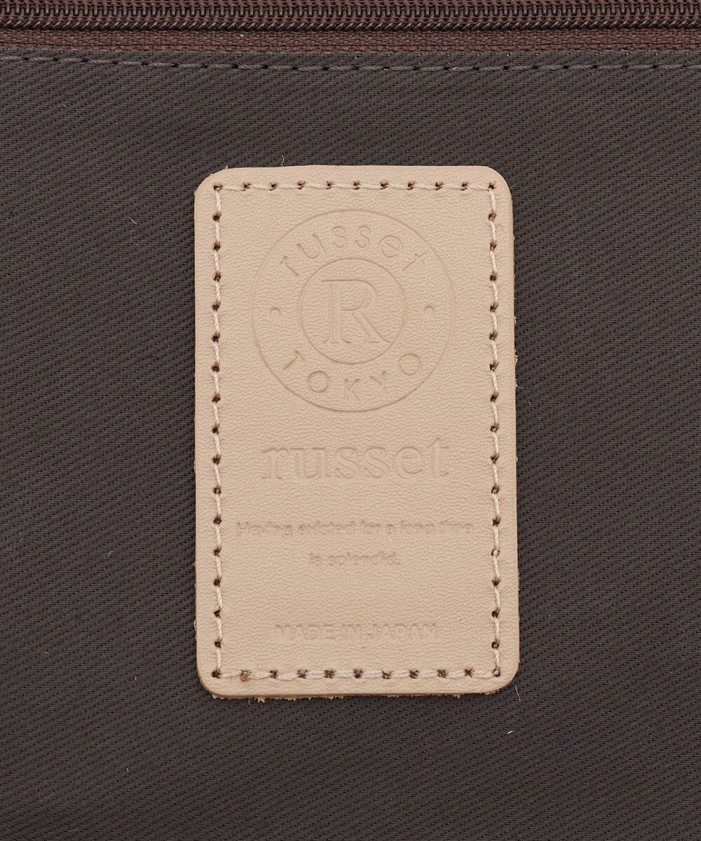 russet 【刺繍モノグラム】デニム2WAYトートバッグ(CE-1772) 