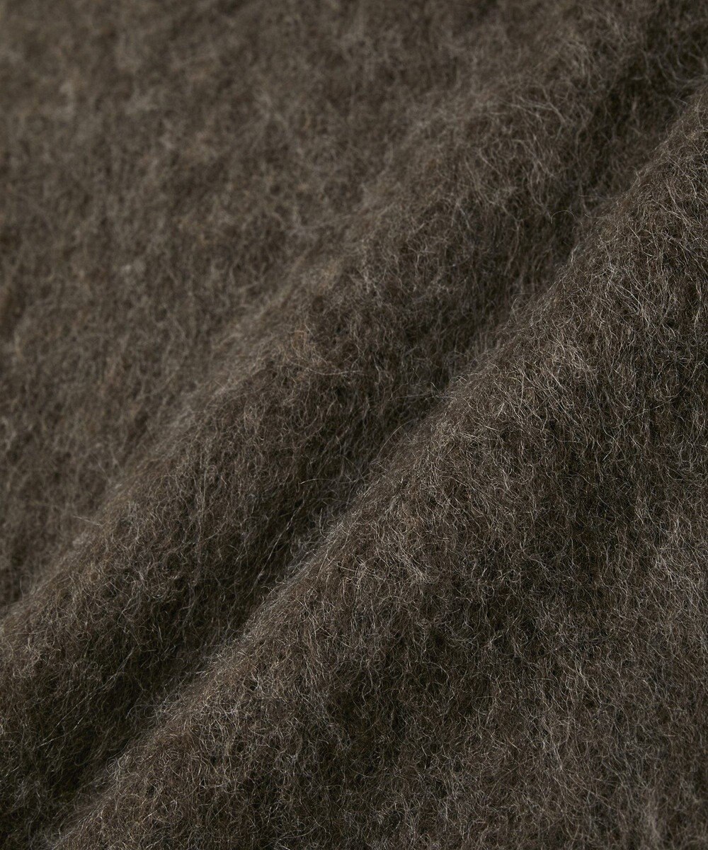 AMERICAN HOLIC 起毛バイカラーニットプルオーバー 