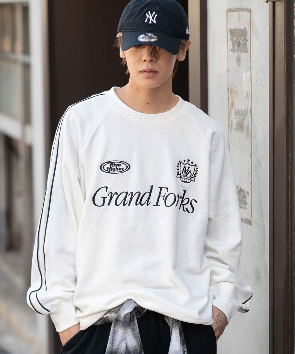 WEGO 【ユニセックス着用ITEM】ショートドロストラインプルオーバー 