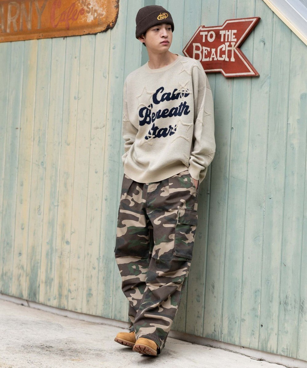 WEGO 【ユニセックス着用ITEM】パイルジャガードプルオーバー 