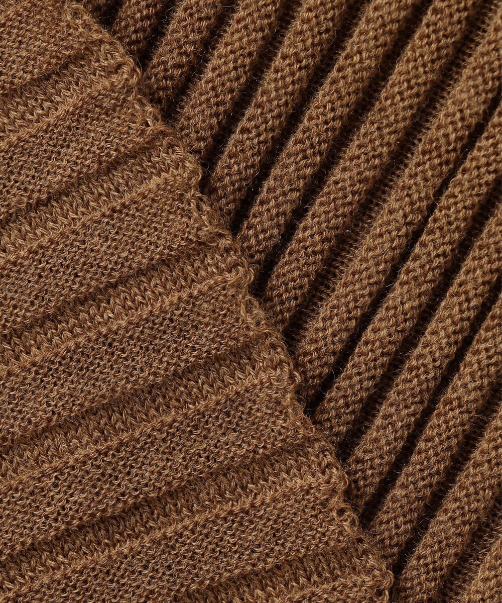 uncrave シアーストライプニット タートルトップス 