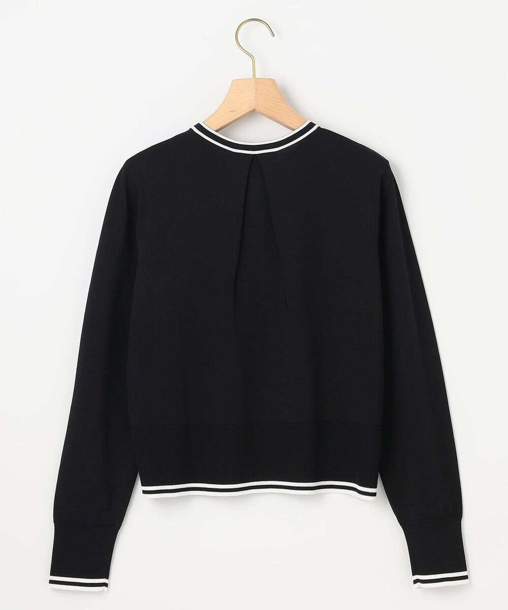 組曲 フラワーメタル ニット カーディガン 