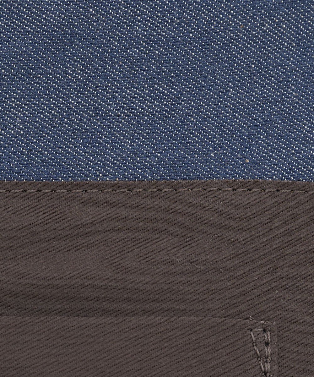 russet 【刺繍モノグラム】デニム2WAYトートバッグ(CE-1772) 