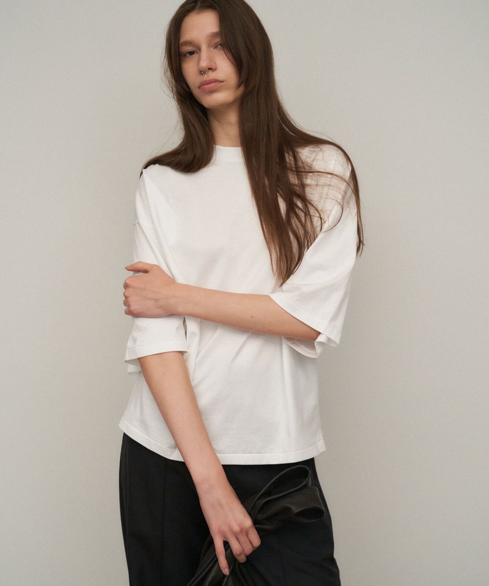 ATON SUVIN 60/2 | ワイドスリーブＴシャツ 