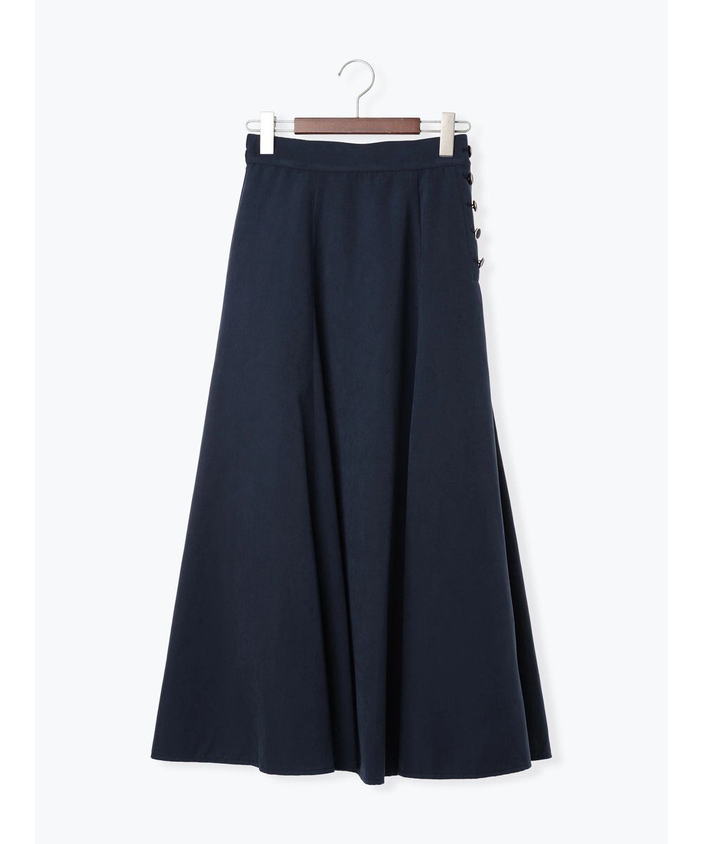 Te chichi サイドボタンピーチフレアスカート 