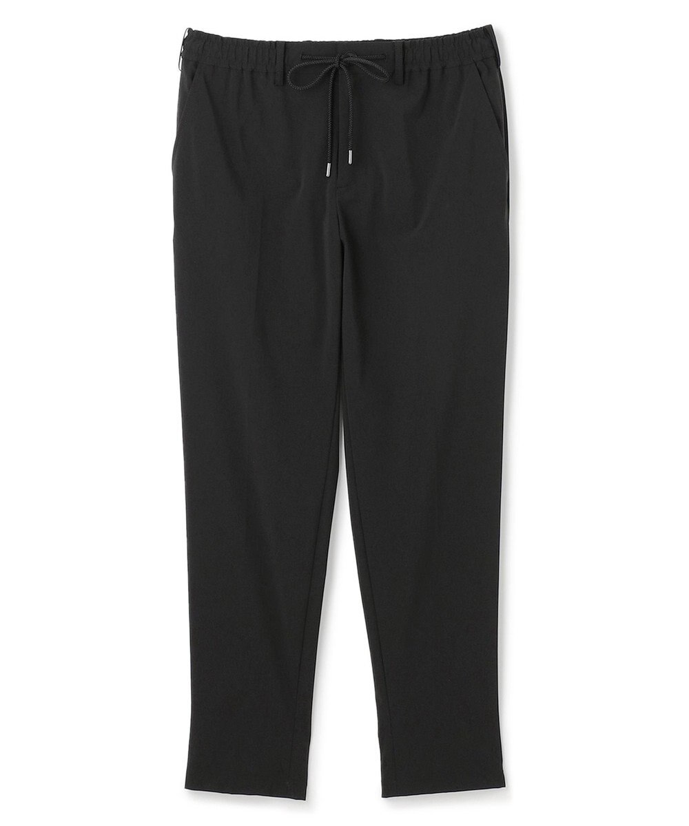 JOSEPH HOMME 新素材【接触冷感性/防しわ性/ストレッチ/洗える/撥水加工】トリコソリッドストレッチ ドロスト付きテーパードパンツ / PEGG CONVERTIBLE 