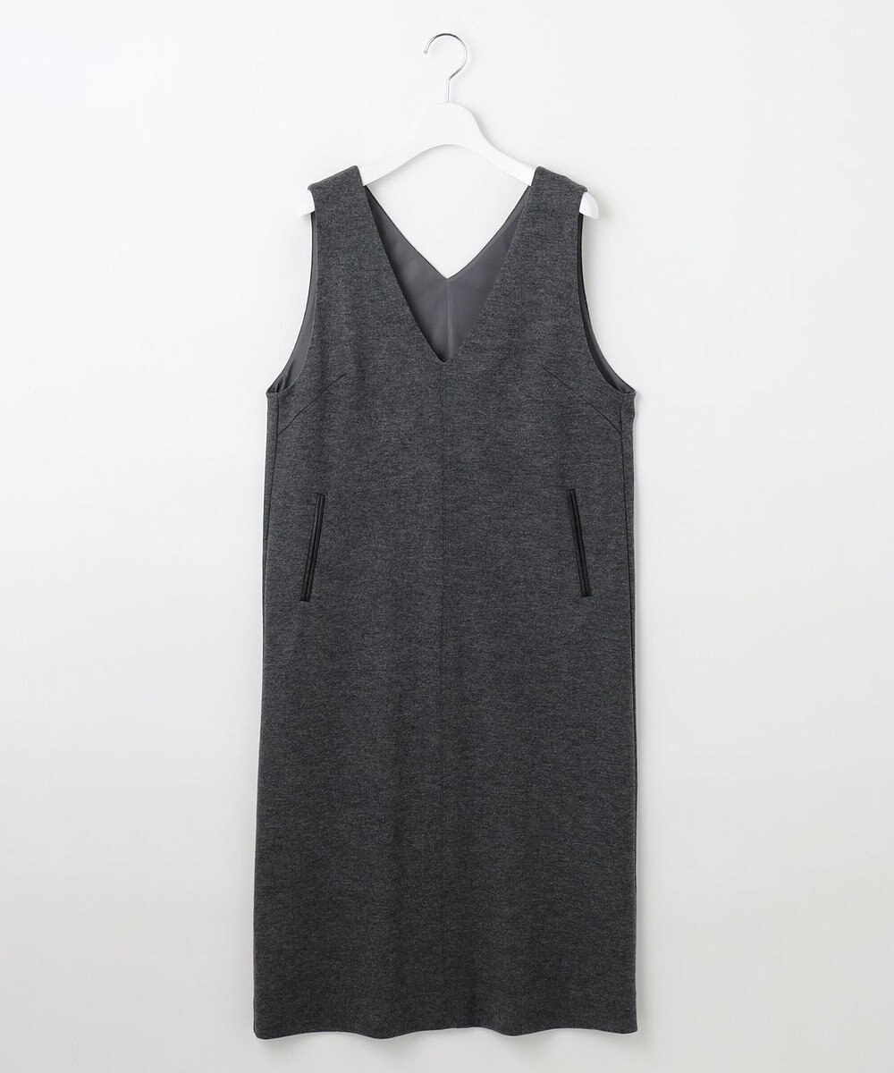 J.PRESS LADIES L 【洗える】ウールスムース ジャンパースカート 