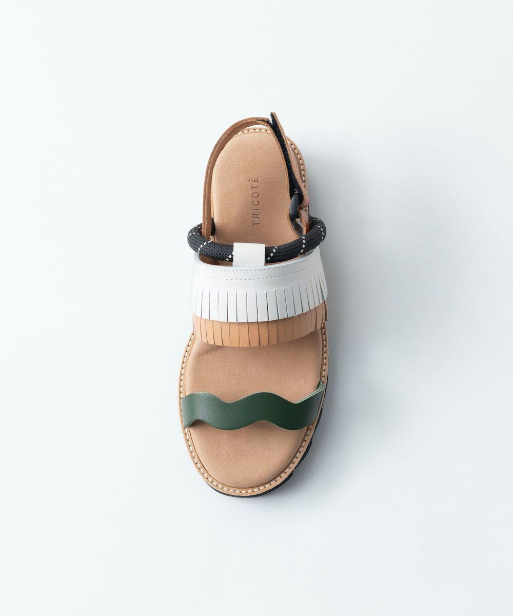 TRICOTE FRINGE BELT SANDAL／フリンジベルトサンダル 