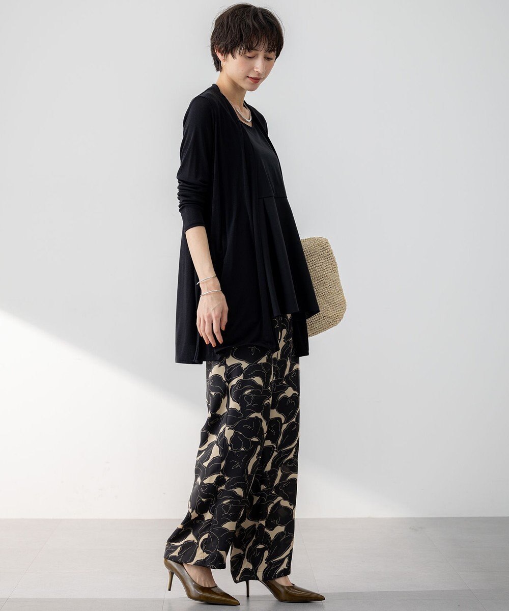 23区 【UVケア/接触冷感】マルチ機能 シアー ロング カーディガン 