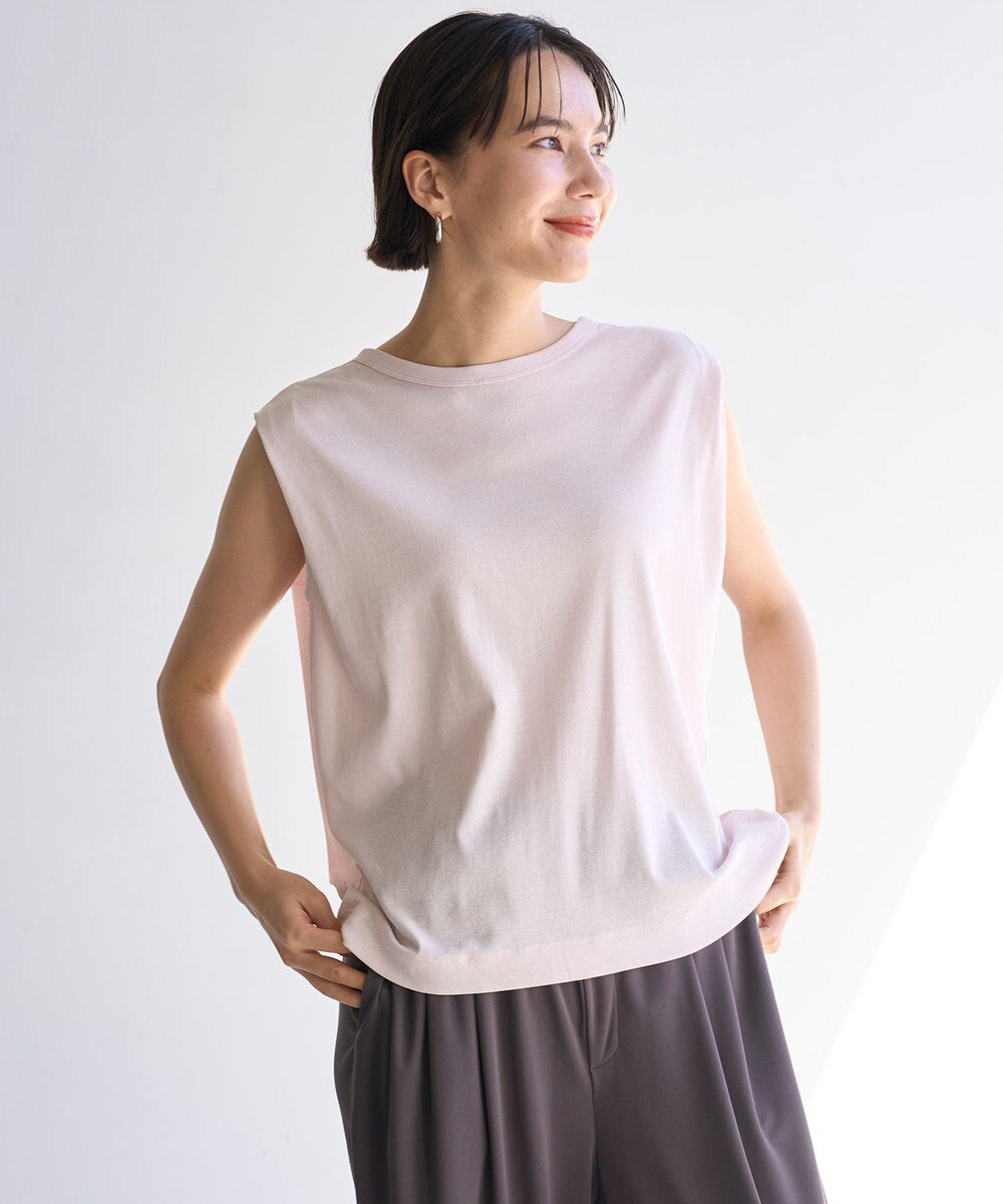 UNFILO ドライタッチフライス ノースリーブT 