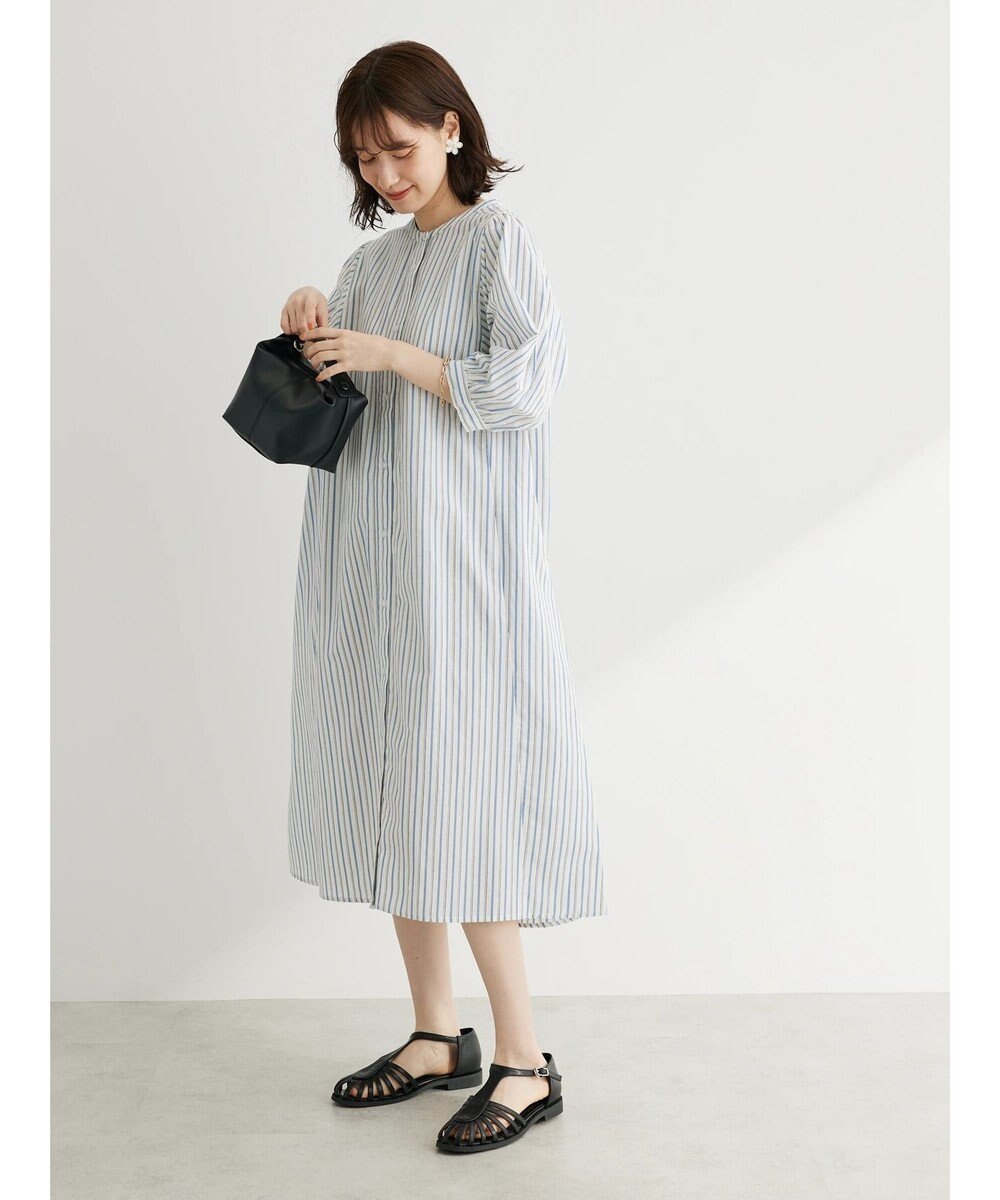 Green Parks Ｉ　切替ロングシャツワンピース 