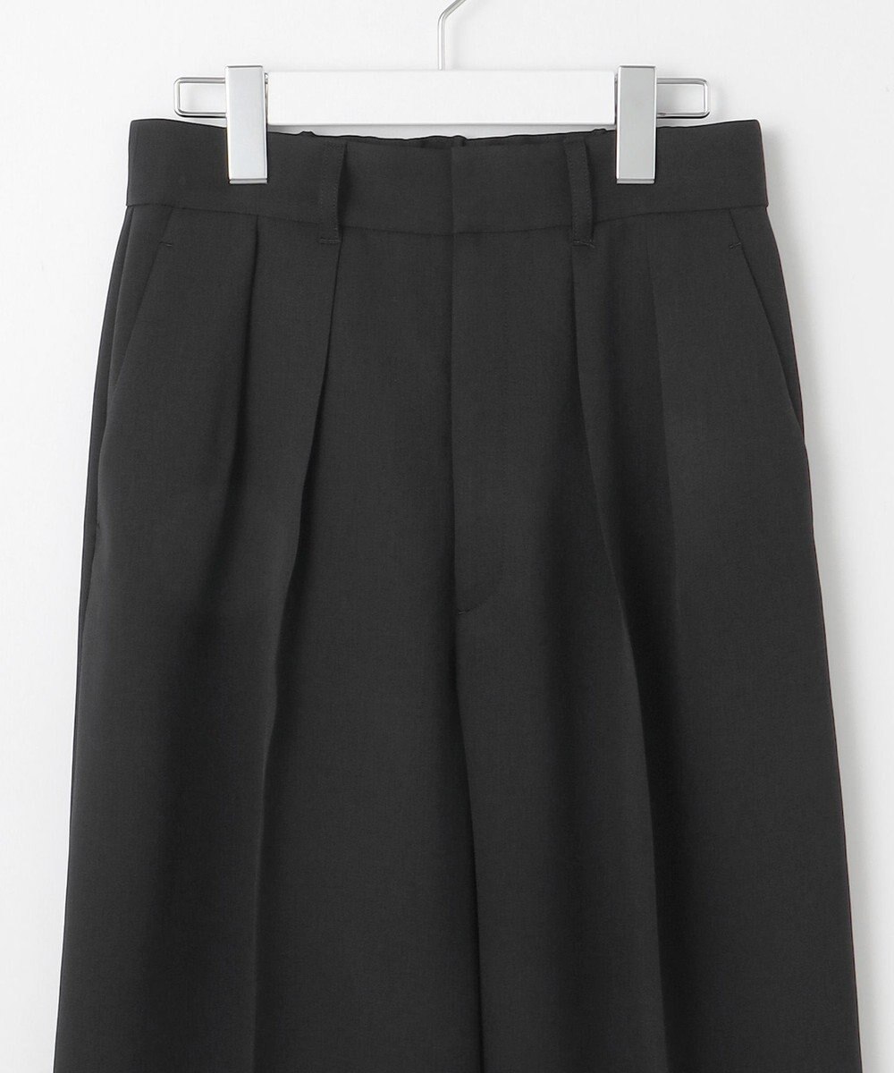 23区 L 【撥水加工/UVカット】キューティクルストレッチツイル ワイドパンツ 