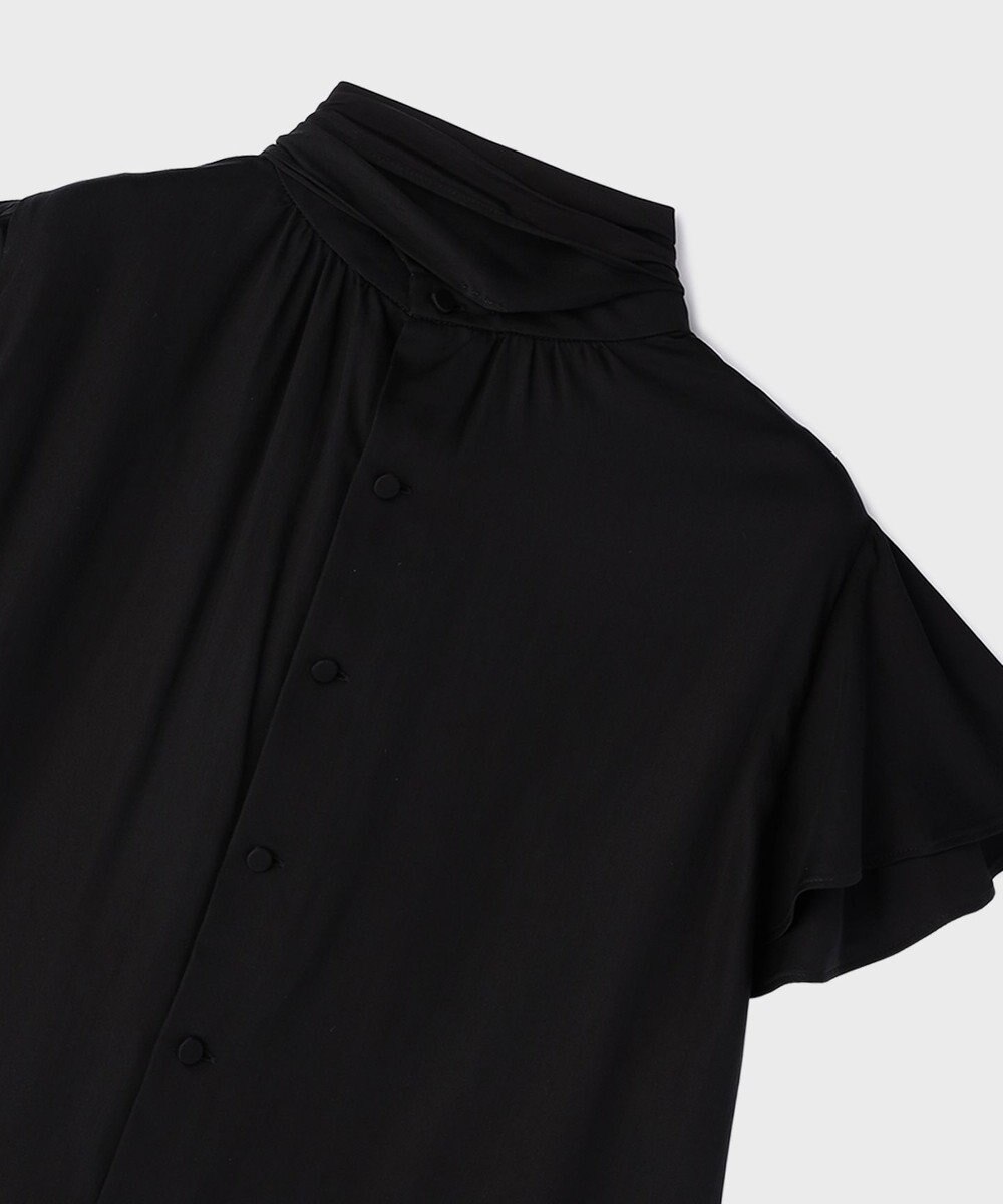 GRACE CONTINENTAL フリルボウタイブラウス 