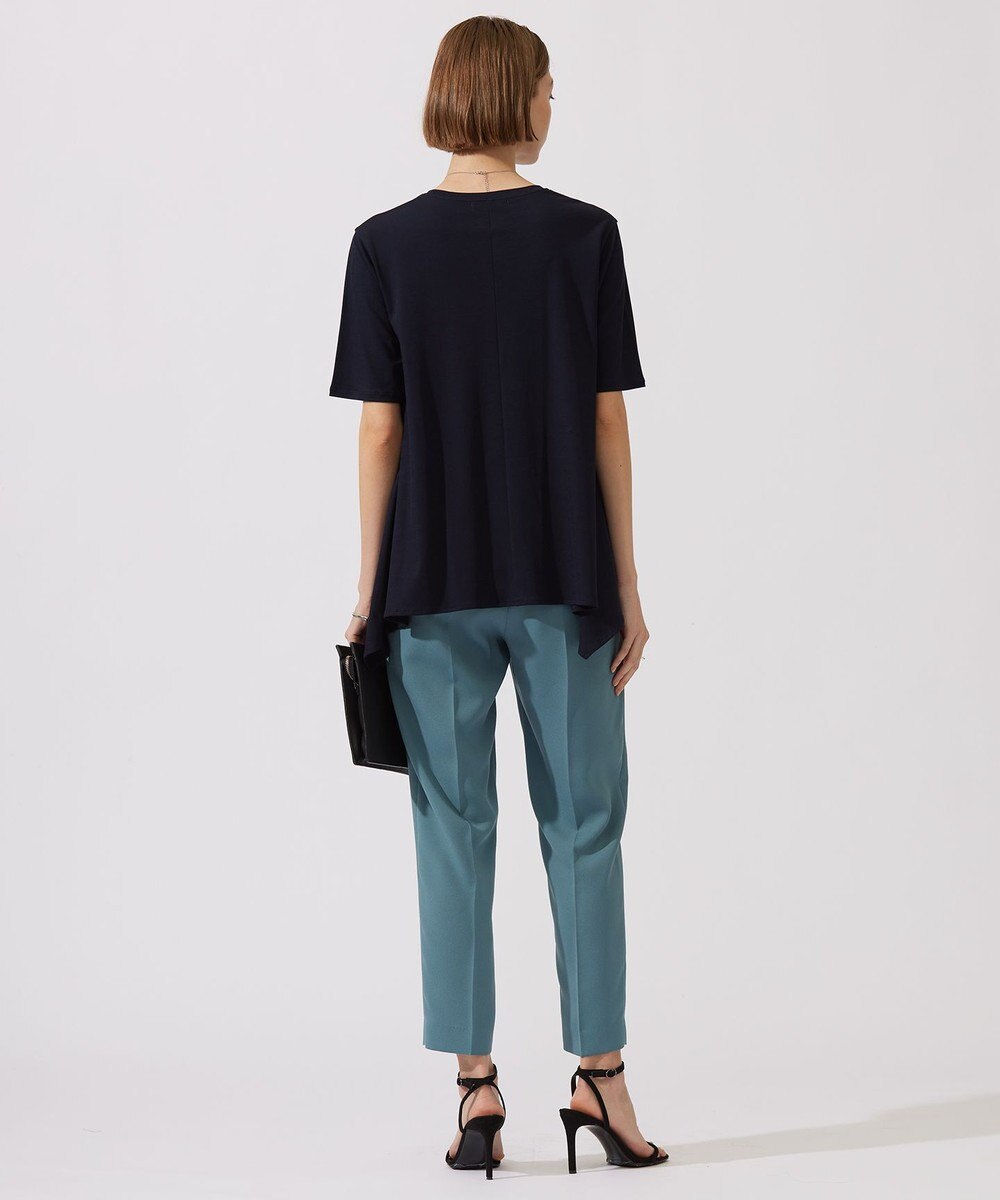 ICB L 【接触冷感・洗える】グレースジャージー デザインプルオーバー 