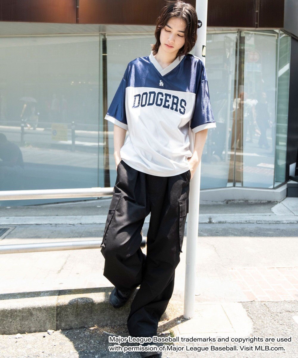 WEGO 【ユニセックス着用ITEM】別注MLBメッシュゲームグラフィックT（SS） 