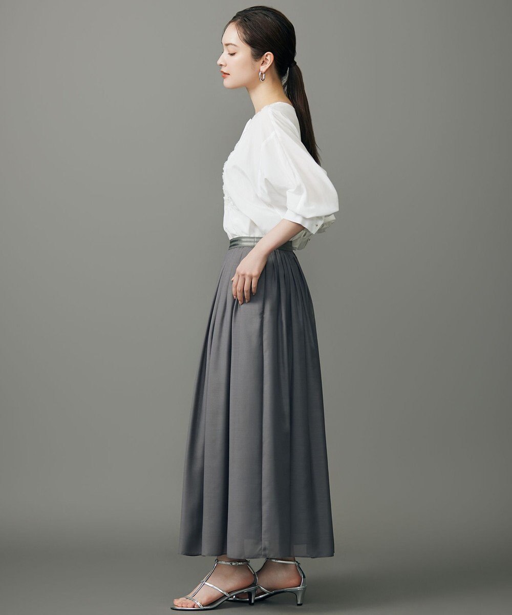 自由区 S シアージオメトリックジャカードプルオーバー ブラウス 