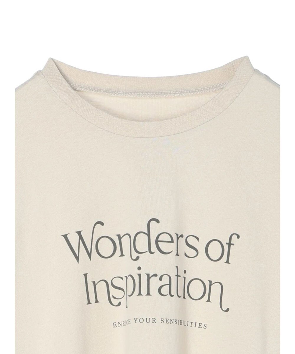 Green Parks シンプルフェミニンロゴチュニック 