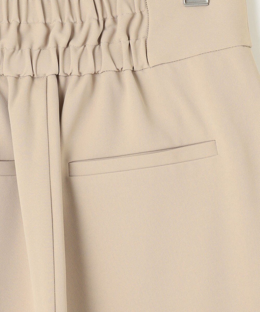 Feroux 【古畑星夏さん着用】パールポイントハイウエストセミワイド パンツ 