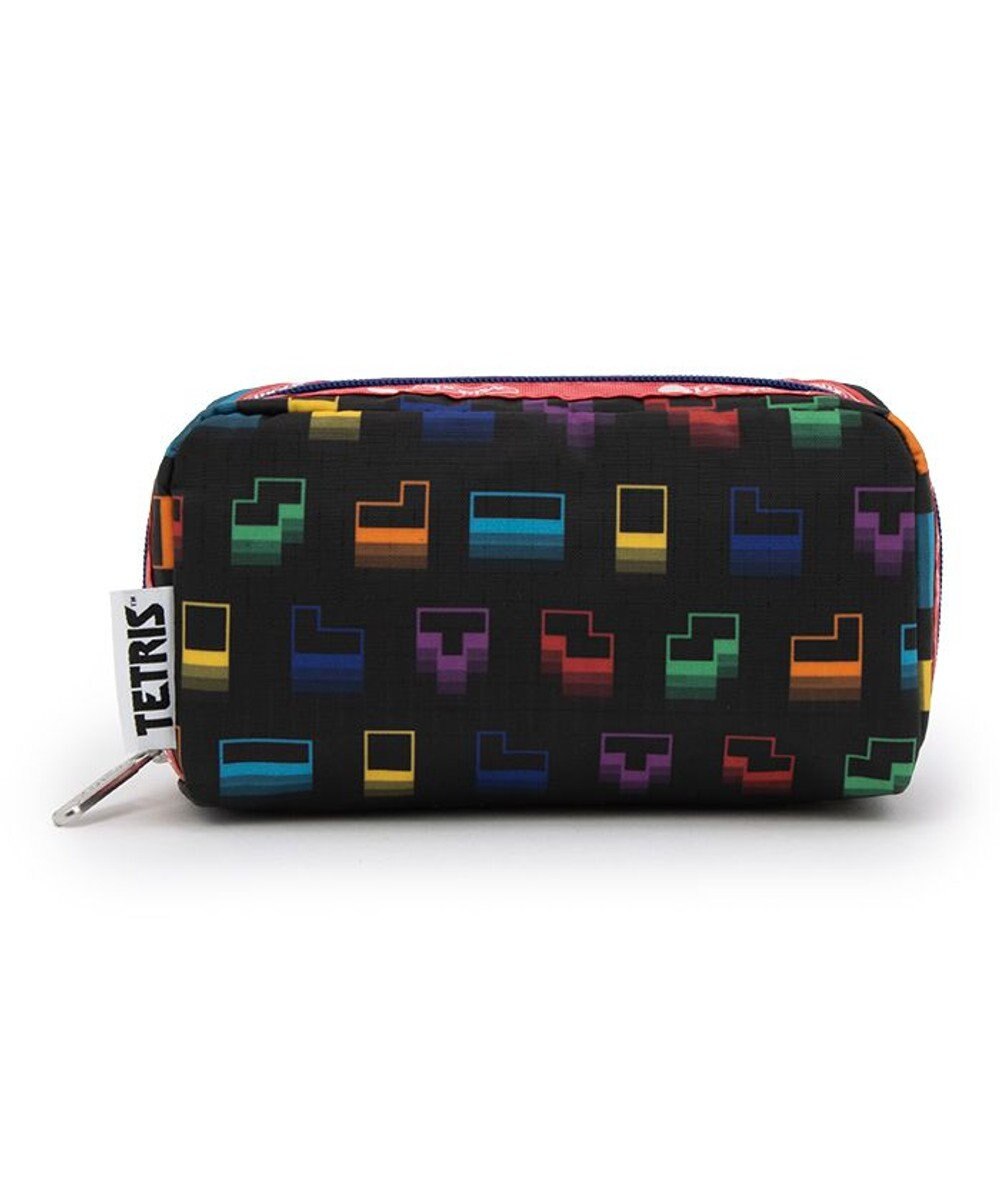 LeSportsac RECTANGULAR COSMETIC/テトリスフォーリングブロックス/ピンク 