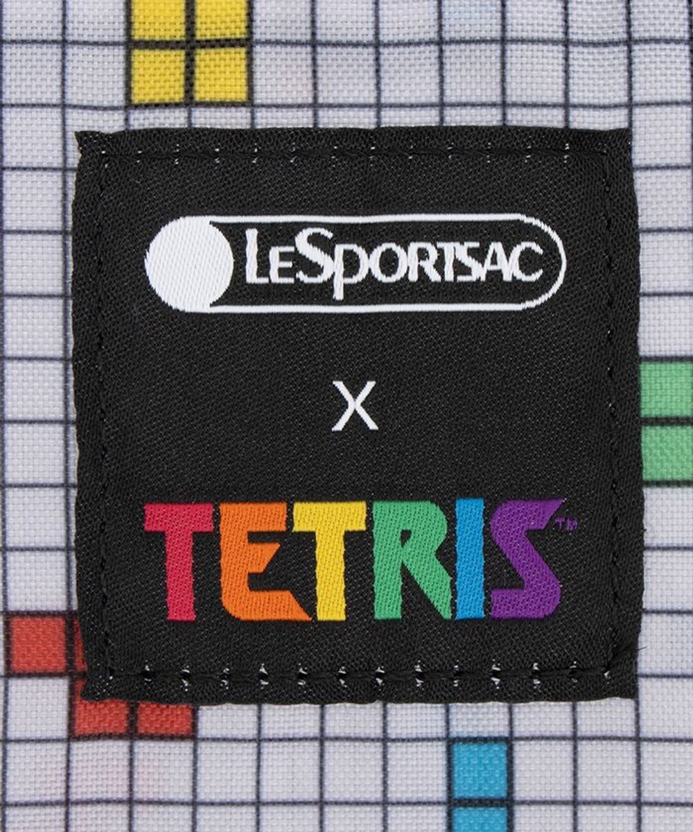 LeSportsac RECTANGULAR COSMETIC/テトリスフォーリングブロックス/ピンク 