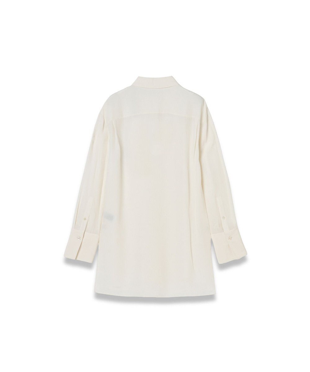 JOSEPH 【WEB＆OUTLET限定】CDC ブレンド シャツカラーブラウス 