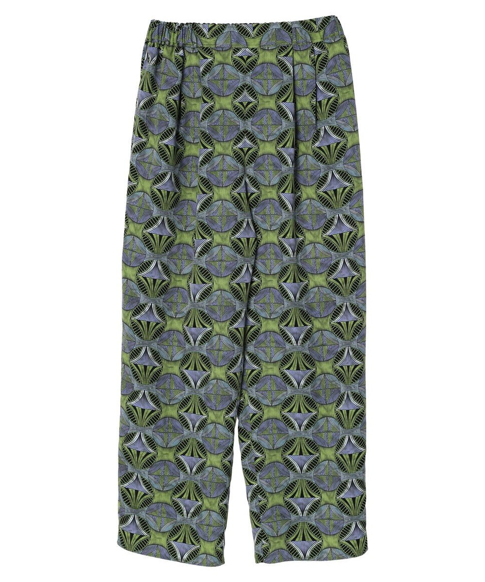 Green Parks アフリカン柄イージーパンツ 