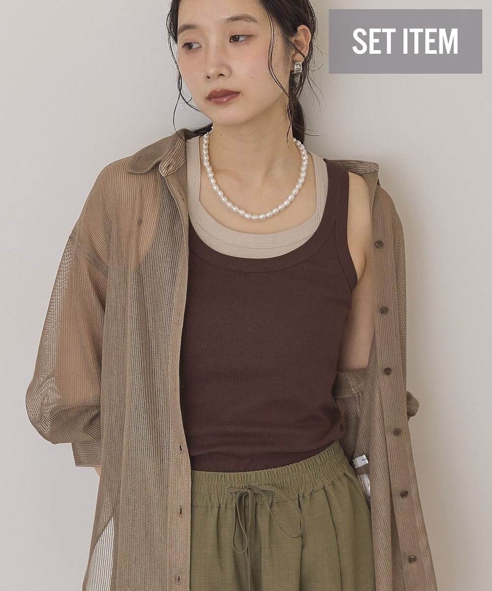 AMERICAN HOLIC 【2点セット】レイヤードデザインタンクトップ 