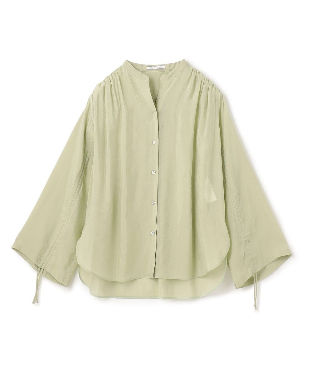 BEIGE， LILAC / シアーブラウス 