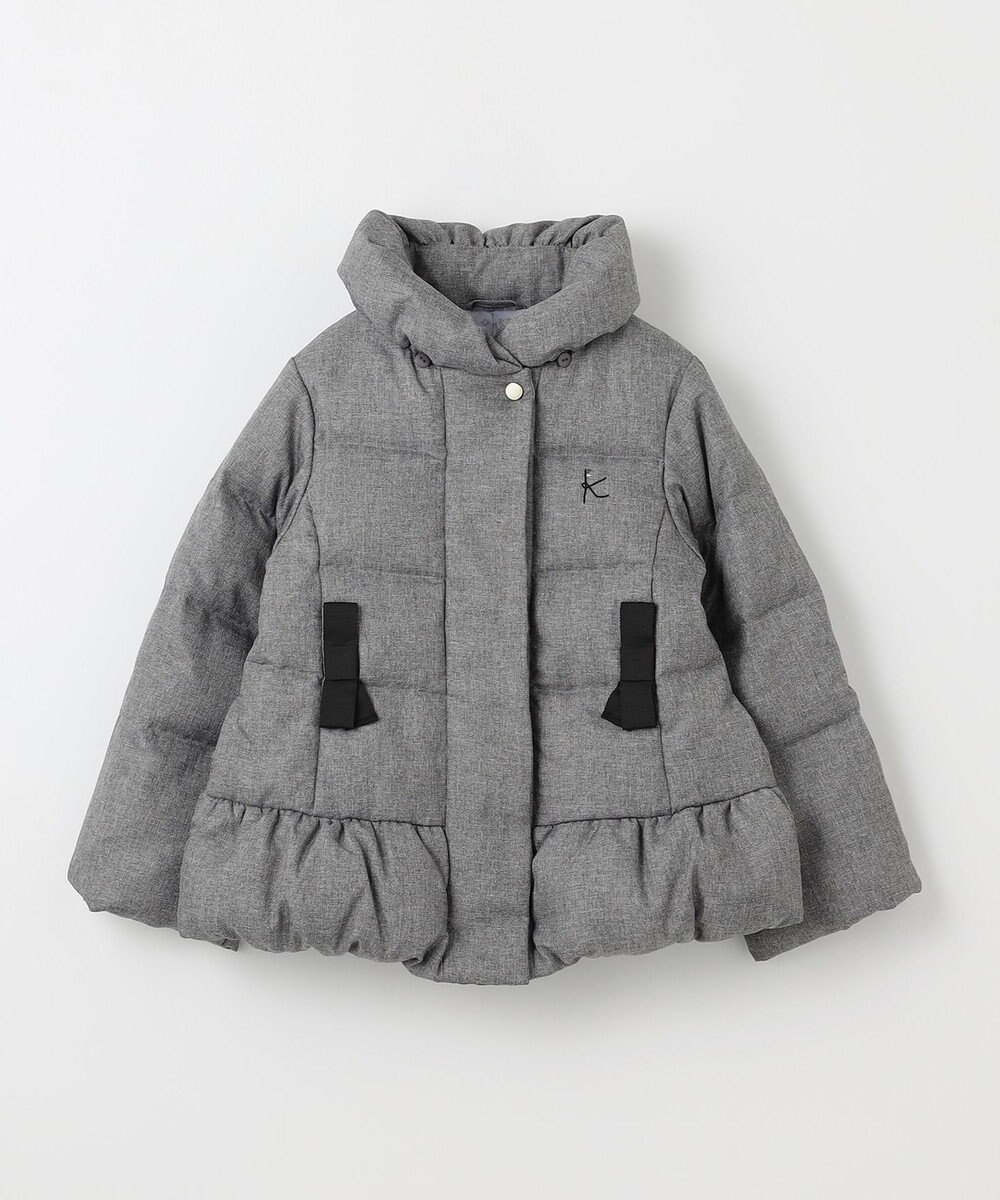 組曲 KIDS 【110-140㎝】ウールライク ダウンコート 