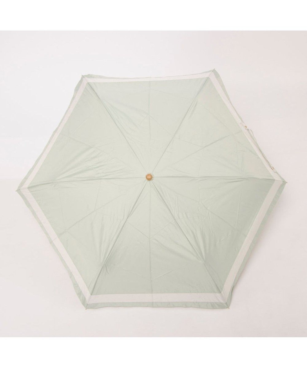 UNBILLION カシュネ cachenez / PU切り継ぎボーダー3段折りたたみ傘 