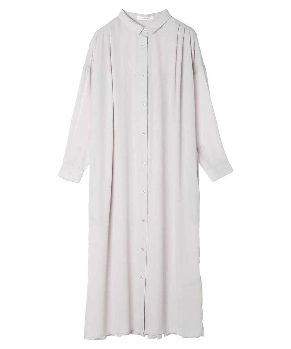 AMERICAN HOLIC ジョーゼットバックプリーツワンピース 