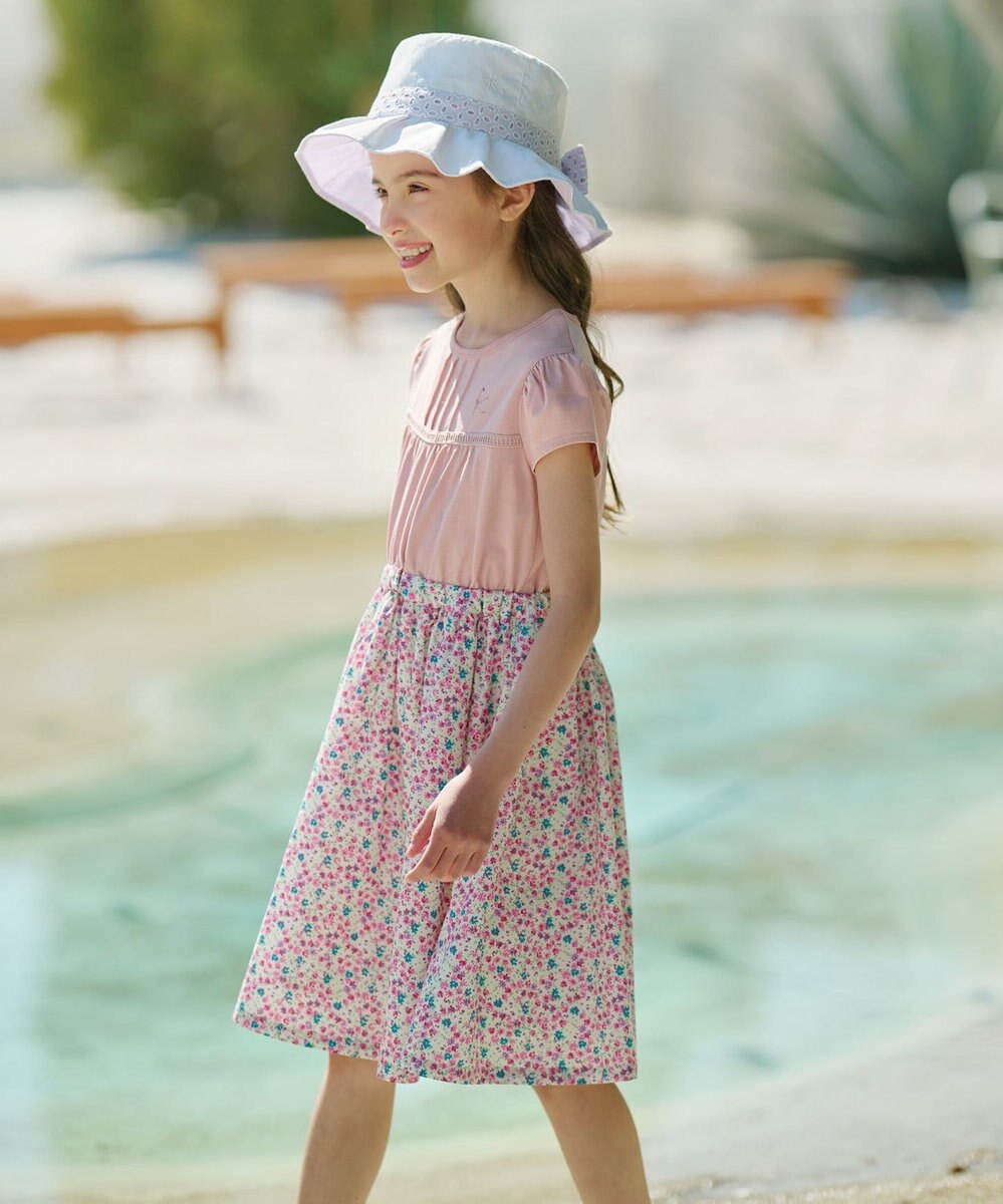 組曲 KIDS 【Mサイズ】レースコンビ サマーハット 
