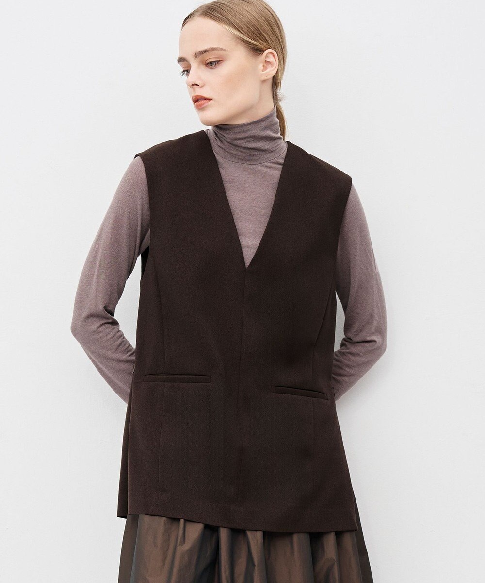 uncrave リヨセルカシミヤベア タートルトップス 