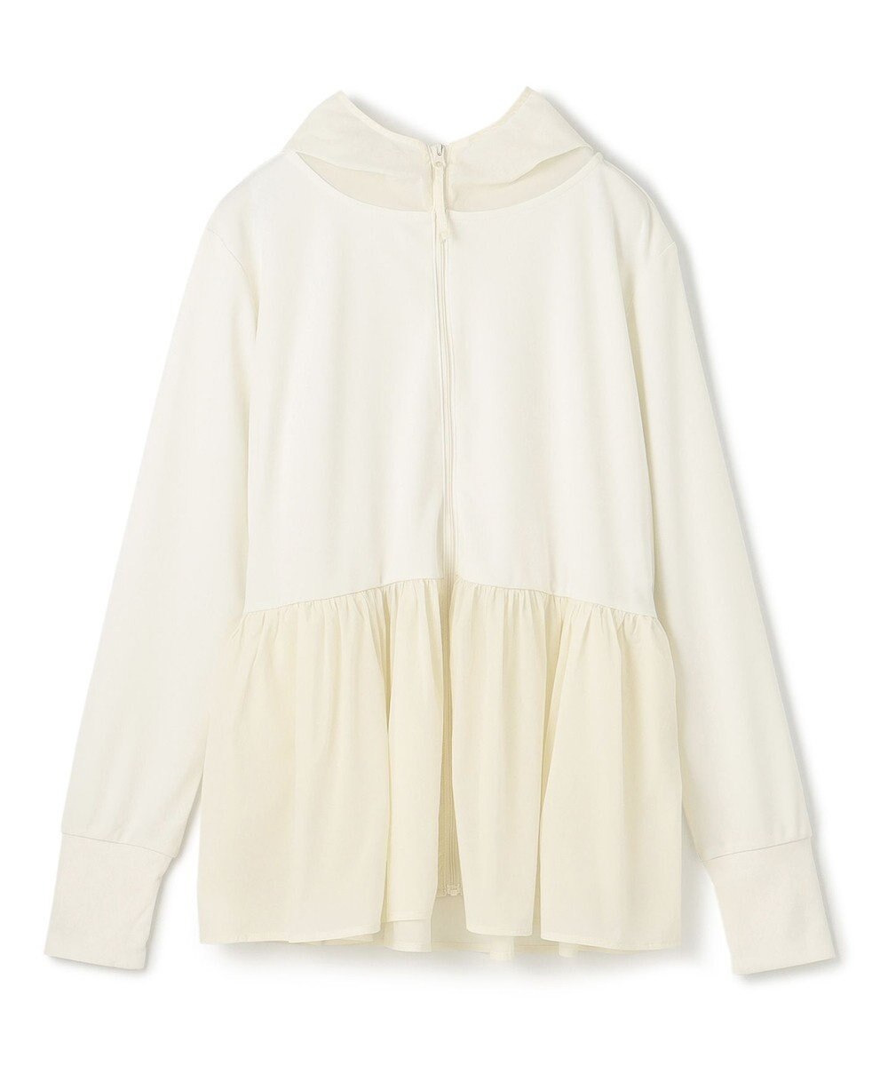 UNFILO 【ZIP!放映】 ラッシュガード ペプラムフーディ 