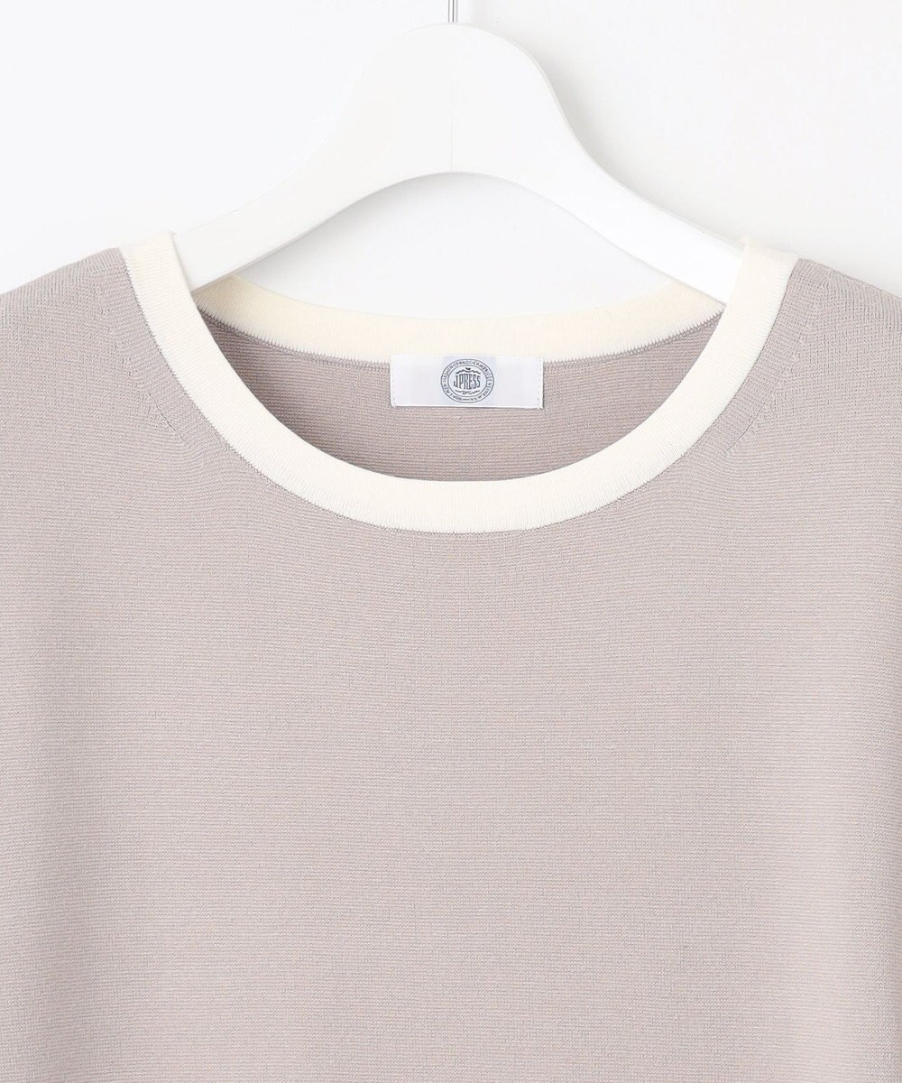 J.PRESS LADIES L 【WEB限定カラーあり・洗える】TRIM RAYON STRETCH ニット ワンピース 