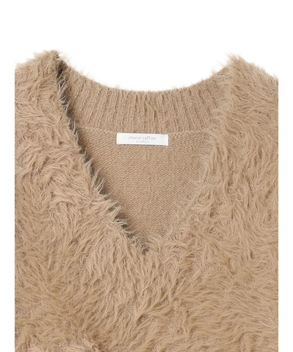 Green Parks フェザーＶネックニットプルオーバー 