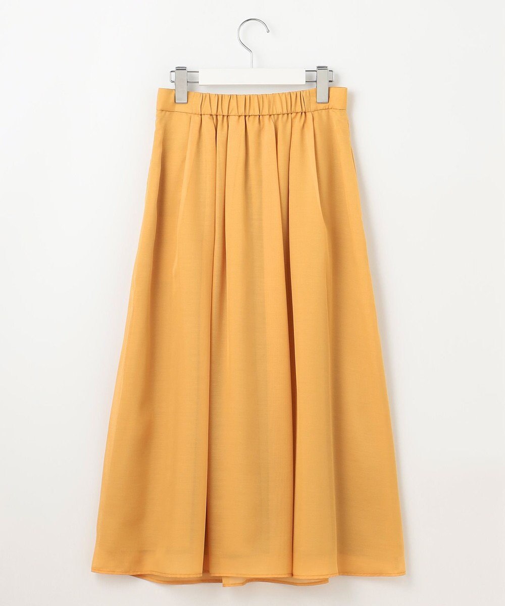 J.PRESS LADIES L 【洗える】ブライトスパンボイル スカート 