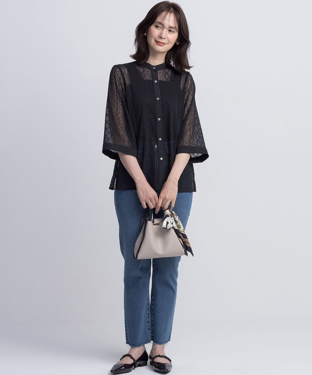 組曲 ラッセルレース ブラウス 