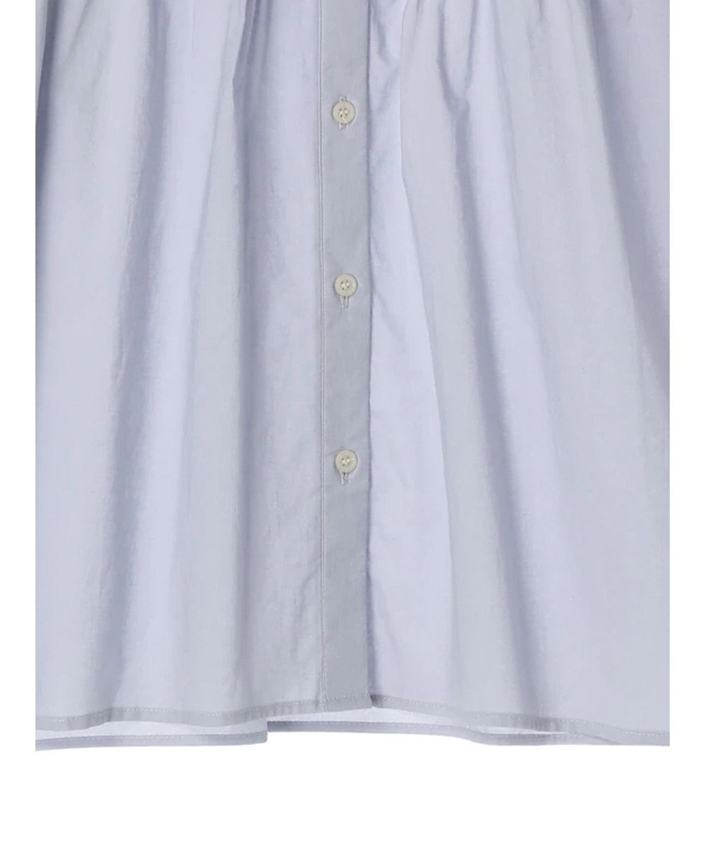 earth music&ecology ピンタックレースブラウス 