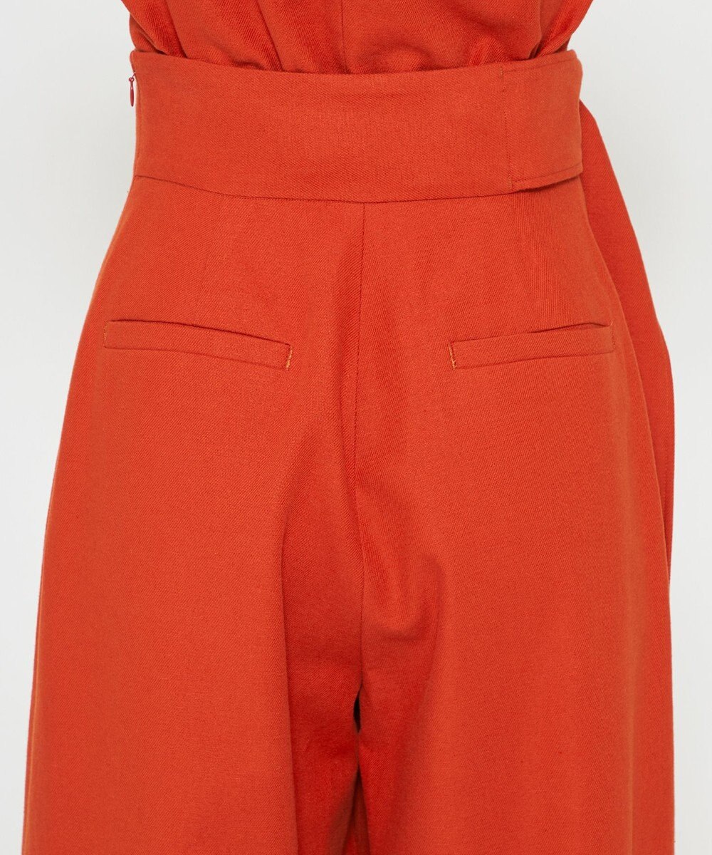 uncrave 【手洗い可】コットンリネンツイル パンツ（uncrave WHITE） 