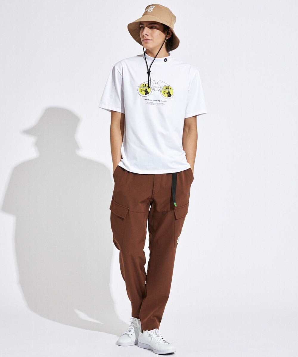 PW CIRCULUS 【UVカット / 吸水速乾 / 伸縮性抜群】【MEN】アニマルフォトモック T 