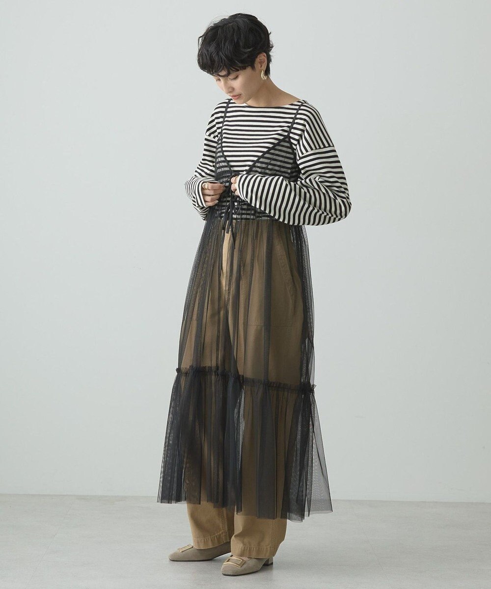 AMERICAN HOLIC ティアードチュールワンピース 