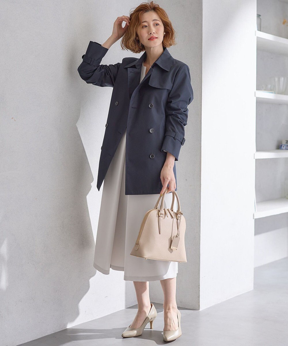 23区 サブバッグ付き 2WAYラウンド トートバッグ 