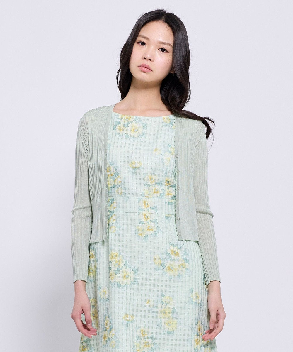 TOCCA EYELET AJISAI カーディガン 