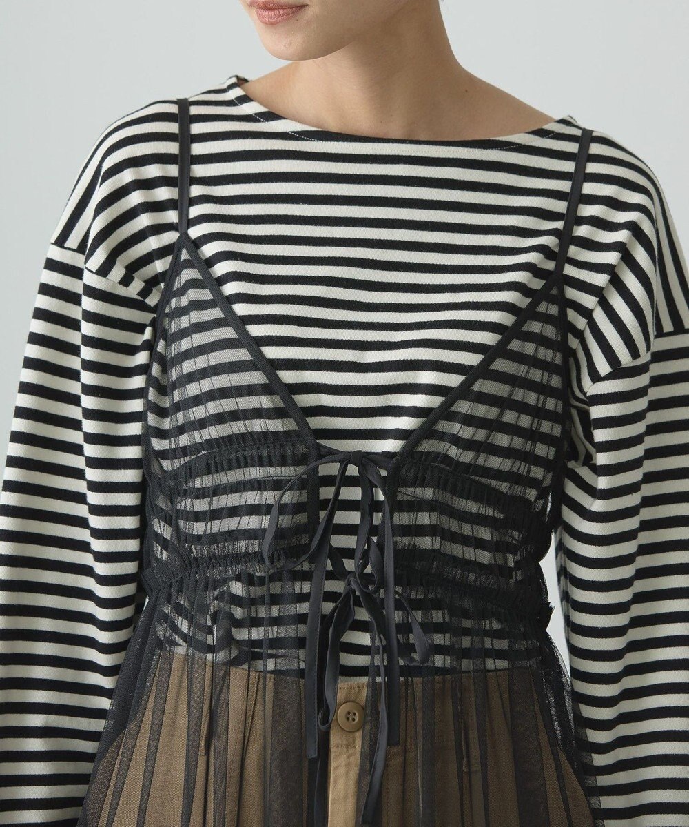 AMERICAN HOLIC ティアードチュールワンピース 