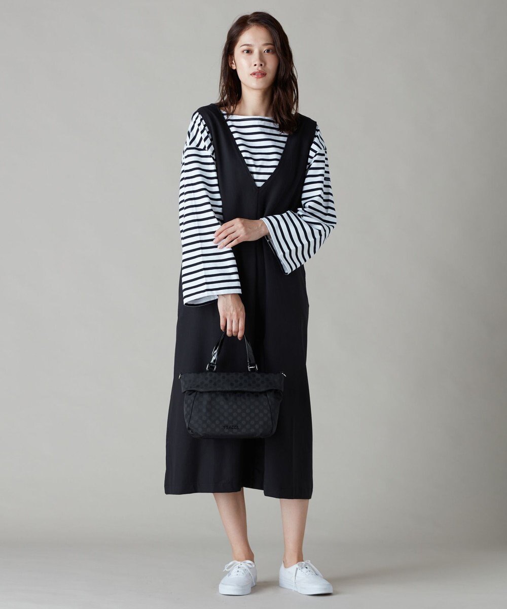 Y'SACCS PolkaDots口折れミニトート 